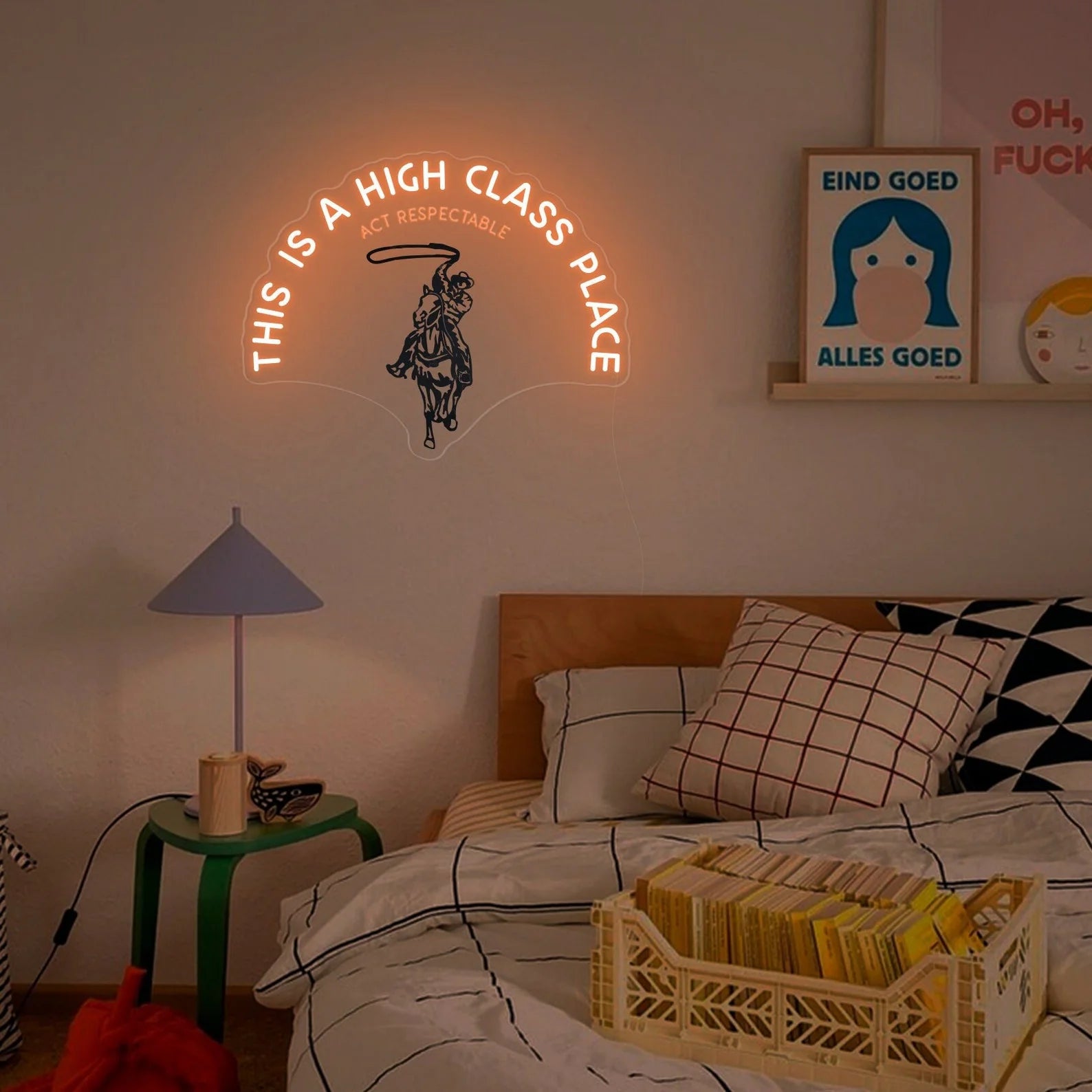 This Is A High Class Place Neon Sign