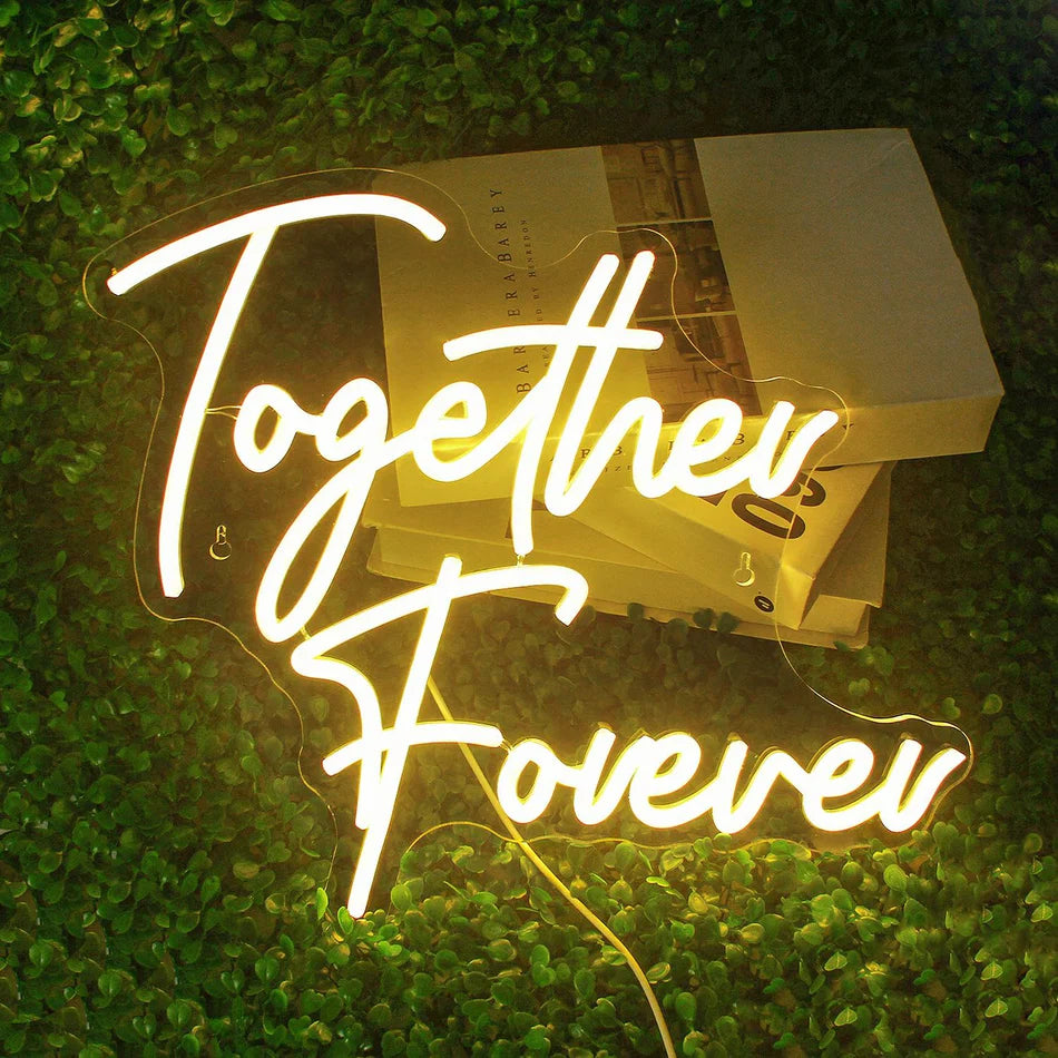 Together Forever Neon Sign