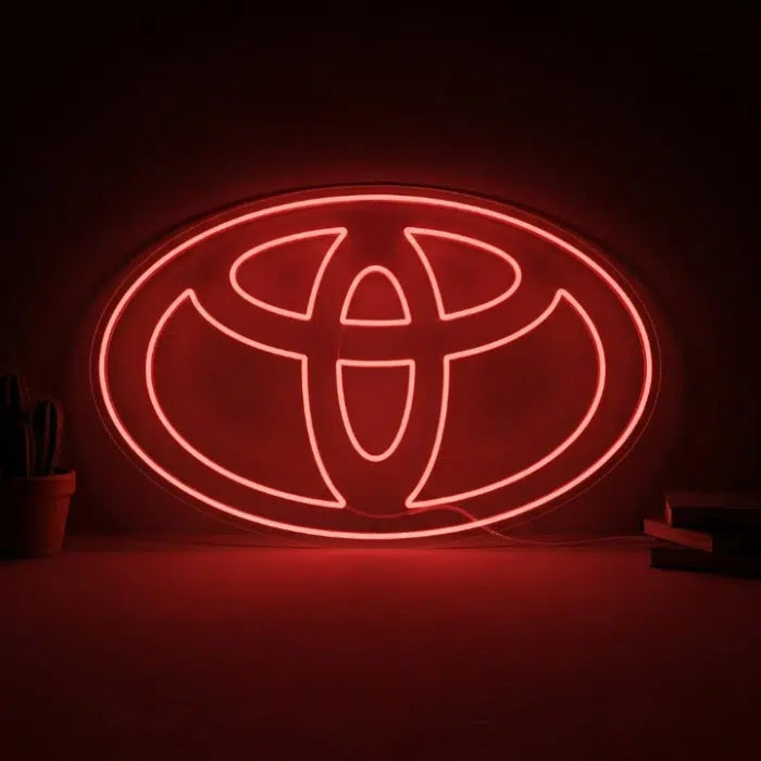 Toyota Logo Neon Sign LED Light