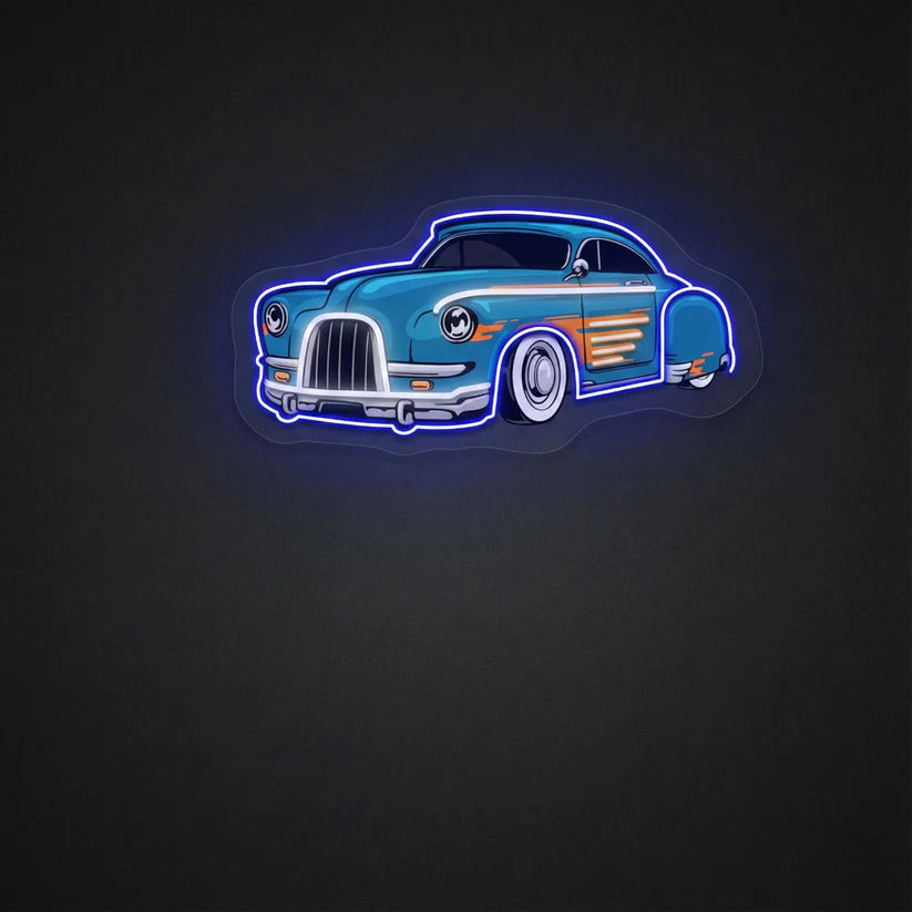 UV Print Car Neon Sign