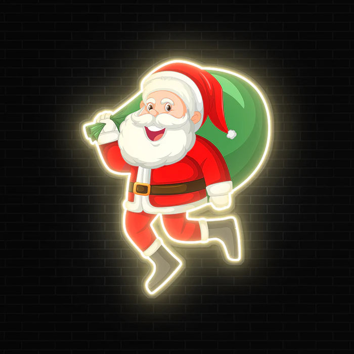 UV Print Santa Neon Sign