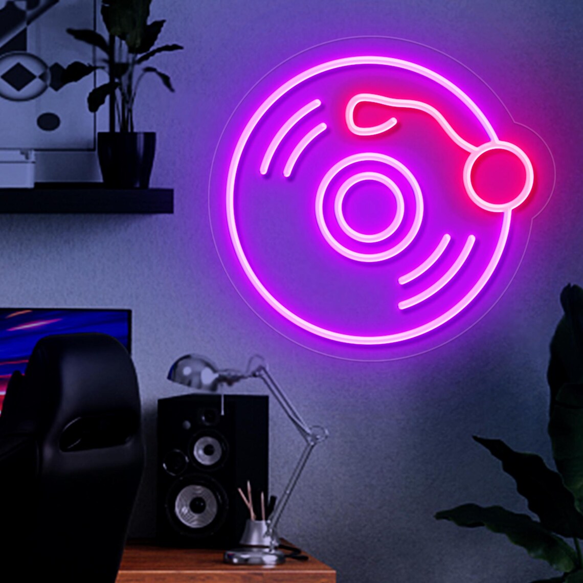 Vinyl Record Sign Decor