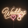 Wedding LED Neon Light Sign With Ring