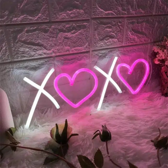 XOXO LED Neon Sign