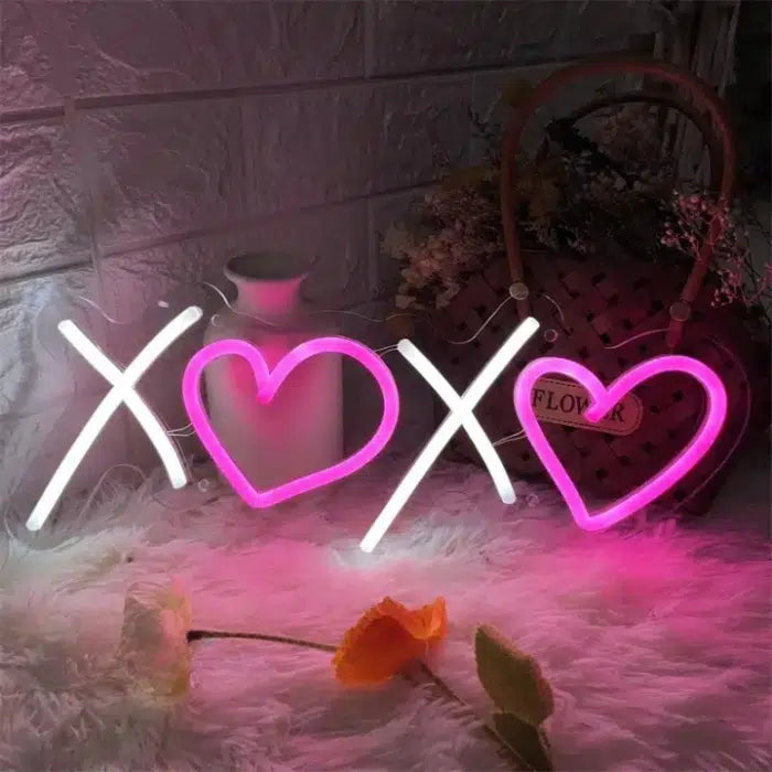 XOXO LED Neon Sign